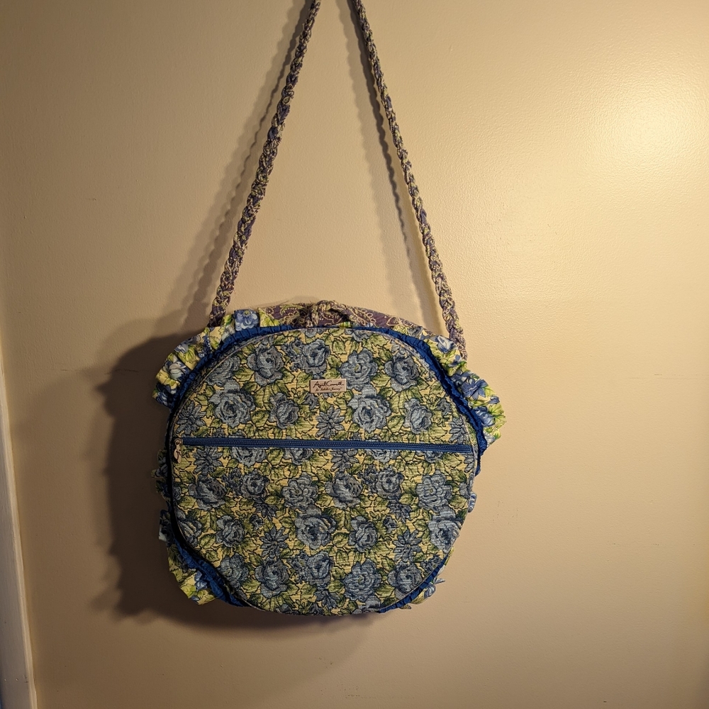 Blue/Yellow Flower bag